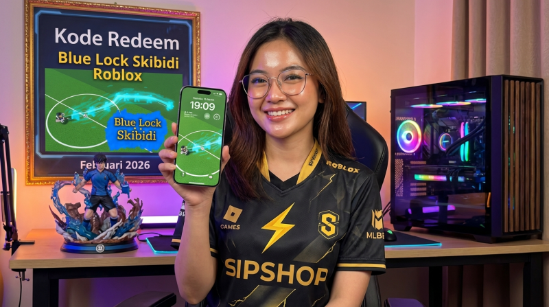 Kode Redeem Blue Lock Skibidi Roblox Februari 2026