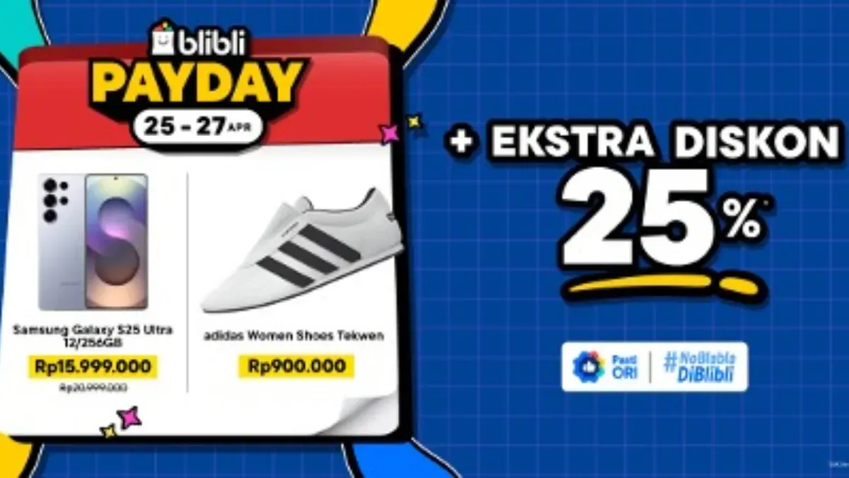 7 Promo Payday Gajian April Blibli Terbesar yang Sayang untuk Dilewatkan
